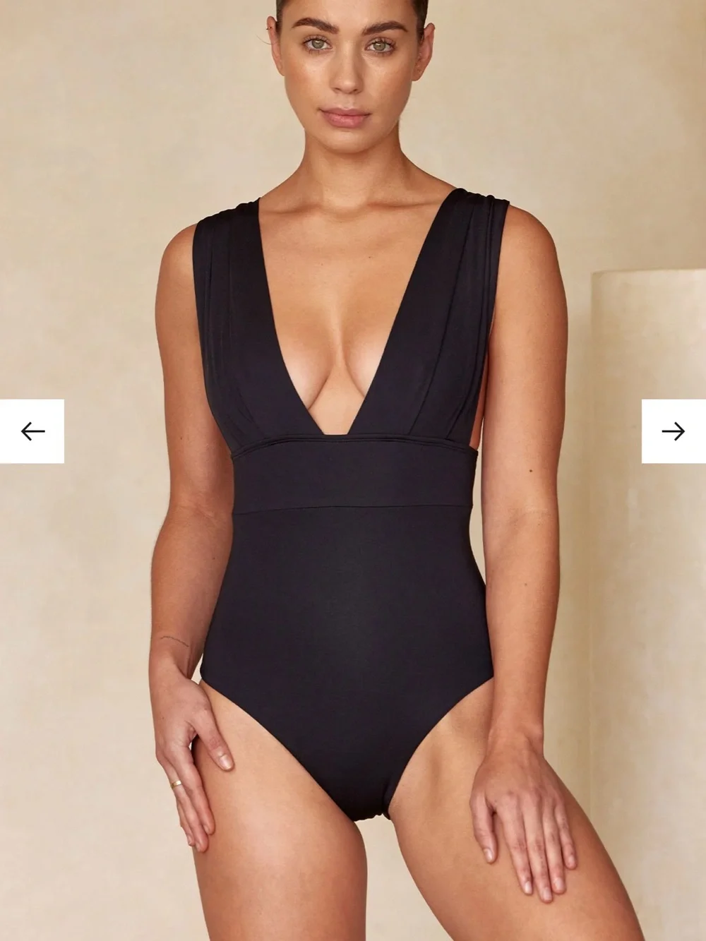 Monday Swimwear Aruba One-Piece Swimsuit - Black XS